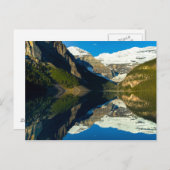 Carte postale Mirror Lake Louise, Alberta Canada (Devant / Derrière)