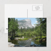 Carte Postale Mirror Lake View à Yosemite National Park (Devant / Derrière)