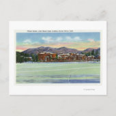 Carte Postale Mirror Lake Vue du Lake Placid Club à (Devant)