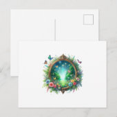 Carte Postale mirror magical letter (Devant / Derrière)