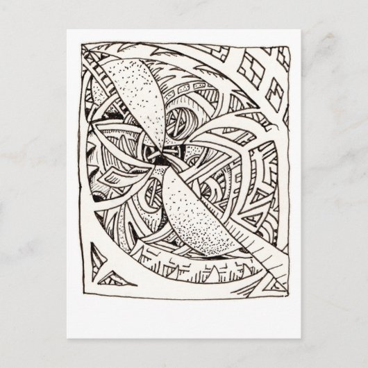 Carte Postale Mis-épissé, par Brian Benson (Devant)