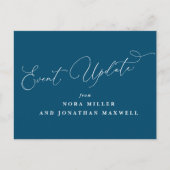 Carte postale Mise à jour des événements de script (Devant)