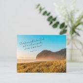 Carte Postale Mise en oeuvre de la Bible Inspirationnelle Verse  (Debout devant)