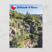 Carte Postale Misfah al abreyeen - Oman (Devant)