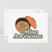 Carte Postale Miso Awesome (Devant / Derrière)