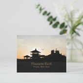 Carte postale Misquamicut Beach (Debout devant)