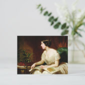 Carte Postale Miss Anne Pratt, le célèbre botaniste (Debout devant)