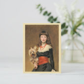 Carte Postale Miss Beatrice Townsend par John Singer Sargent (Debout devant)