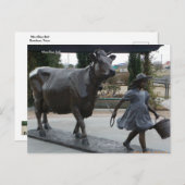 Carte Postale Miss Blue Bell Postcard (Devant / Derrière)