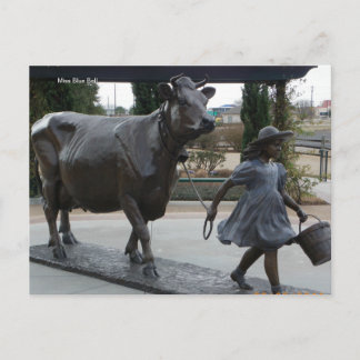 Carte Postale Miss Blue Bell Postcard