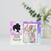 Carte Postale Miss décembre 2026 (Debout devant)