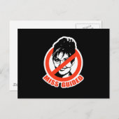 CARTE POSTALE MISS GUIDÉ (Devant / Derrière)