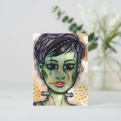 Carte Postale Miss Monster (Debout devant)