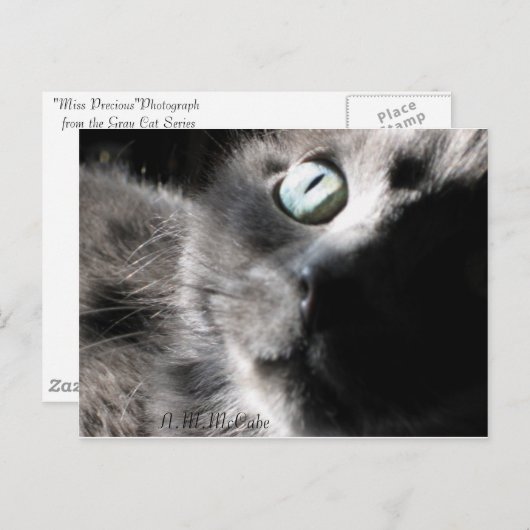 Carte Postale "Miss Precious" (Devant / Derrière)