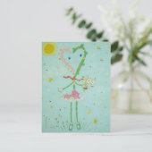 Carte postale Miss Valentine (Debout devant)