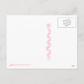 Carte postale Miss Valentine (Dos)