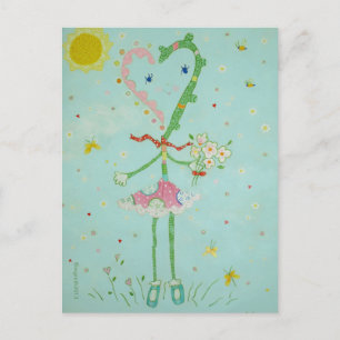 Carte postale Miss Valentine