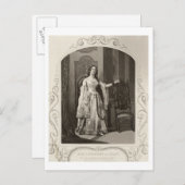 Carte Postale Miss Vandenhoff comme Juliette, Acte III Scène 1 d (Devant / Derrière)