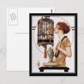 Carte postale Miss you (Devant / Derrière)