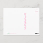 Carte Postale Miss You ! (Dos)