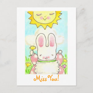 Carte Postale Miss You !