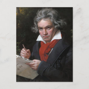 Carte Postale Missa Solemnis : Ludwig Beethoven Musique classiqu
