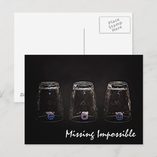 Carte Postale Missing (Devant / Derrière)