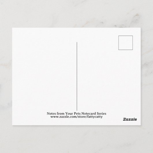 Carte Postale Missing You I Feel Lost Without You (Dos)