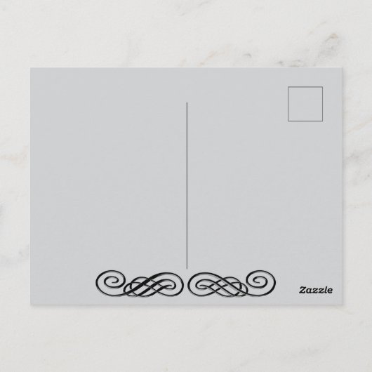 Carte Postale Missing you Postcard (Dos)