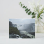Carte Postale mission 032, IGUASSU FALLS, BRÉSIL (Debout devant)