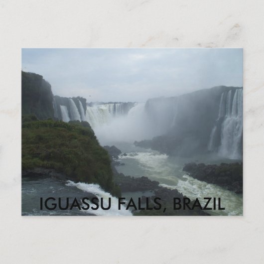 Carte Postale mission 032, IGUASSU FALLS, BRÉSIL (Devant)