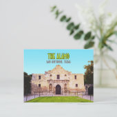 Carte Postale Mission Alamo San Antonio Texas (Debout devant)