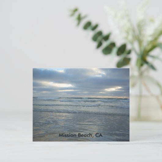 Carte Postale Mission Beach, CA (Debout devant)