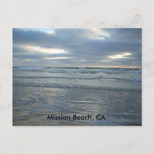 Carte Postale Mission Beach, CA (Devant)