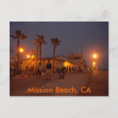 Carte Postale Mission Beach, CA (Devant)