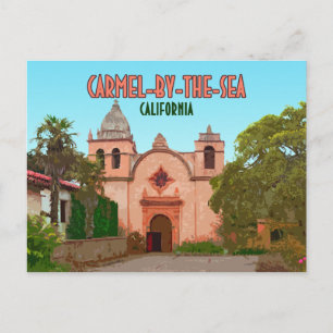 Carte Postale Mission Carmel-By-The-Sea Basilique Californie