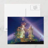 Carte Postale Mission de navette spatiale STS-1 Lancement Pad A (Devant / Derrière)