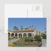 Carte Postale Mission de San Juan Capistrano (Devant / Derrière)