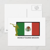 CARTE POSTALE MISSION MEXICO TIJUANA LDS CTR (Devant / Derrière)