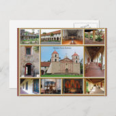 Carte Postale Mission Père Noël Barbara (Devant / Derrière)