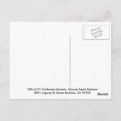 Carte Postale Mission Père Noël Barbara (Dos)