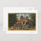 Carte Postale Mission San Carlos de Borromeo de Monterrey (Devant / Derrière)