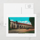 Carte Postale Mission San Fernando San Fernando, CA (Devant / Derrière)