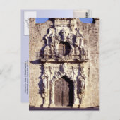 Carte Postale Mission San Jose, Texas - façade avant élaborée (Devant / Derrière)