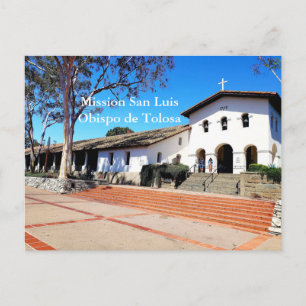 Carte postale Mission San Luis Obispo de Tolosa