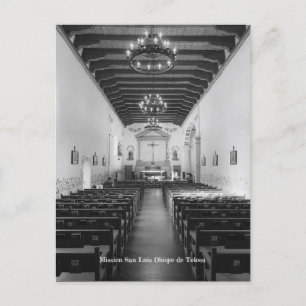 Carte Postale Mission San Luis Obispo de Tolosa