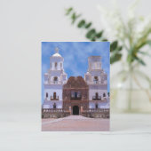 Carte Postale Mission San Xavier del Bac - Tucson, AZ (Debout devant)