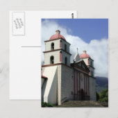Carte Postale Mission Santa Barbara (Devant / Derrière)