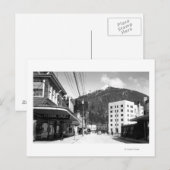 Carte Postale Mission Street dans le centre de Ketchikan (Devant / Derrière)