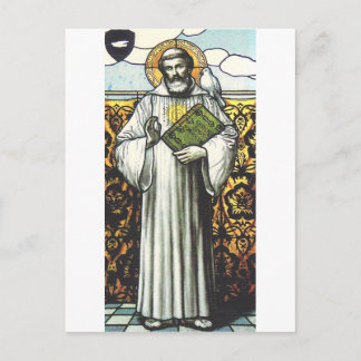 Carte Postale missionnaire irlandais Saint-Columbanus